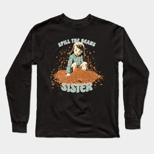 Spill The Beans Girl Long Sleeve T-Shirt